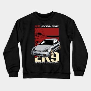 Civic EK9 JDM Fusion Crewneck Sweatshirt